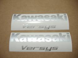 Kawasaki KLE 650 2010 Versys black decals