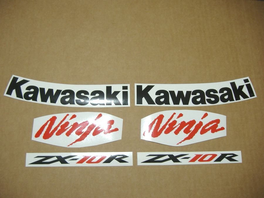 Kawasaki ZX-10R 2008 Ninja custom decals