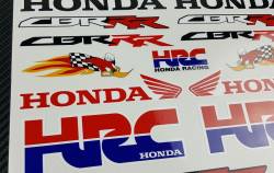Honda cbr rr woody woodpecker hrc stickers decals