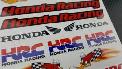 Honda cbr woody woodpecker racing decals logo kit