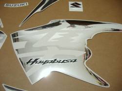 Suzuki Hayabusa 2011 chrome complete sticker kit