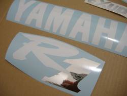 Yamaha R1 2000 5jj blue full decals kit