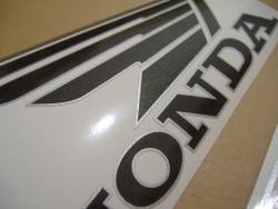 Honda 800i 1999 Interceptor black stickers set