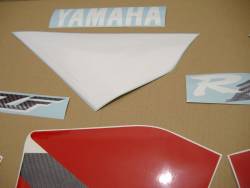 Yamaha R1 2000 5jj red adhesives set