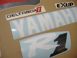 Yamaha R1 2000 5jj complete sticker kit