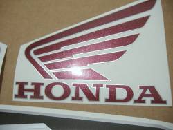 Honda VFR 800i 1998 RC46 red decals kit 