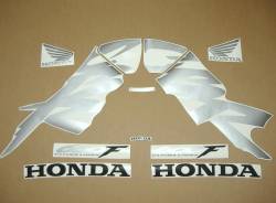 Honda CBR 600 F4 2000 yellow stickers kit