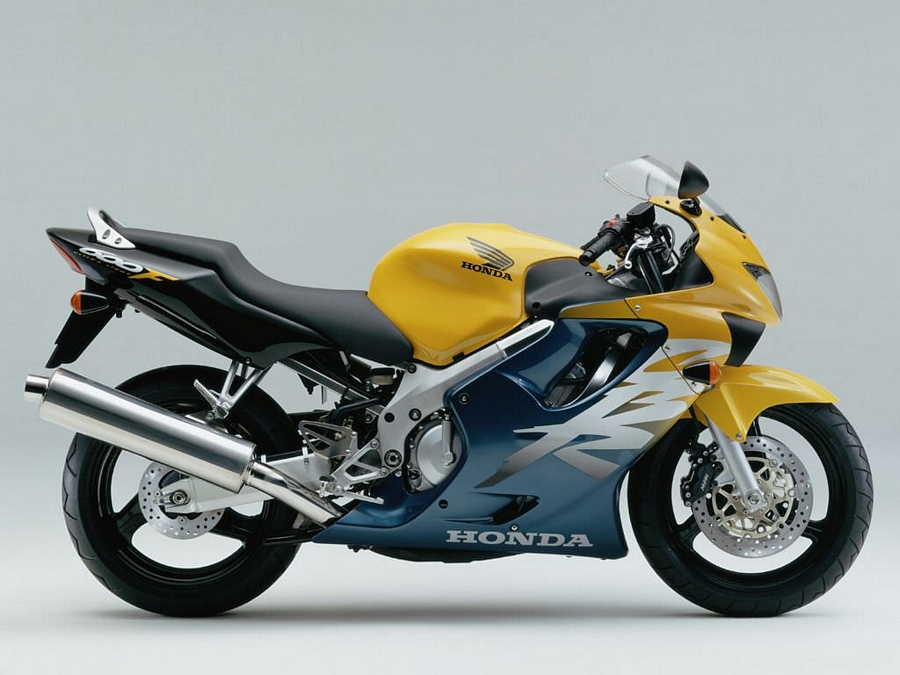 Honda CBR 600 F4 2000 yellow decals kit 