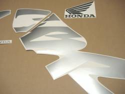Honda CBR 600F F4 2000 yellow adhesives set