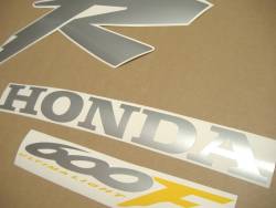 Honda CBR 600F F4 2000 yellow decals