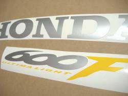 Honda 600 F4 2000 complete sticker kit