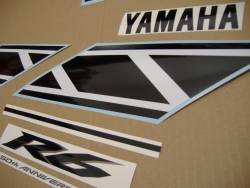 Yamaha YZF R6 2006 RJ11 anniversary stickers kit