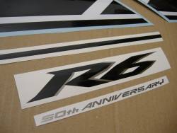 Yamaha R6 2006 RJ11 2CO anniversary decals kit 