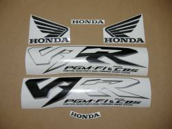 Honda VFR 800i 1998 silver adhesives set