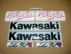 Kawasaki ZX-7R 1997 complete sticker kit