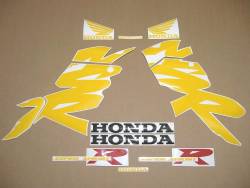 Honda NSR 125 1999 black adhesives set