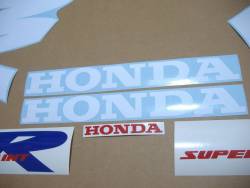 Honda NSR 125R 2000 white stickers