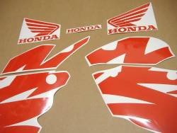 Honda 125R 2000 black complete sticker kit