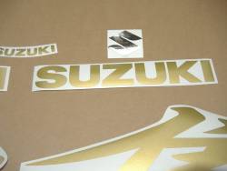 Suzuki busa custom golden k8 k9 2010 adhesives set