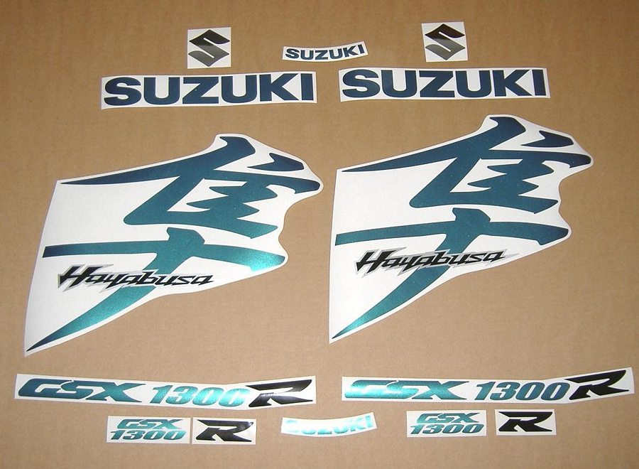Suzuki Hayabusa chameleon 2010 2011 stickers kit