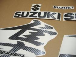 Suzuki Hayabusa 1340 custom carbon fiber decals kit 