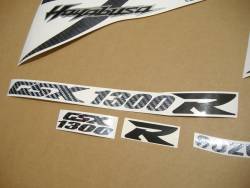 Suzuki Hayabusa 1340 carbon fiber look stickers kit