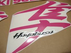 Suzuki busa 1340 2008 2009 hot pink decals set