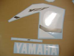Yamaha YZF R1 2002 5pw blue stickers kit