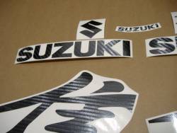 Suzuki Hayabusa gsx1300r 1999 carbon fiber pegatinas 