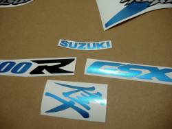 Suzuki Hayabusa gsx1300r 1999 azul pegatinas 