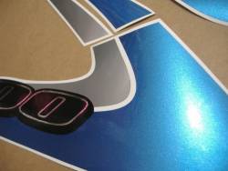 Suzuki srad 600 gsxr 2000 blue black logo sticker decal set