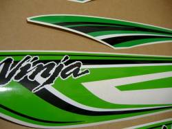 Kawasaki zx6r ninja 2011 sticker set