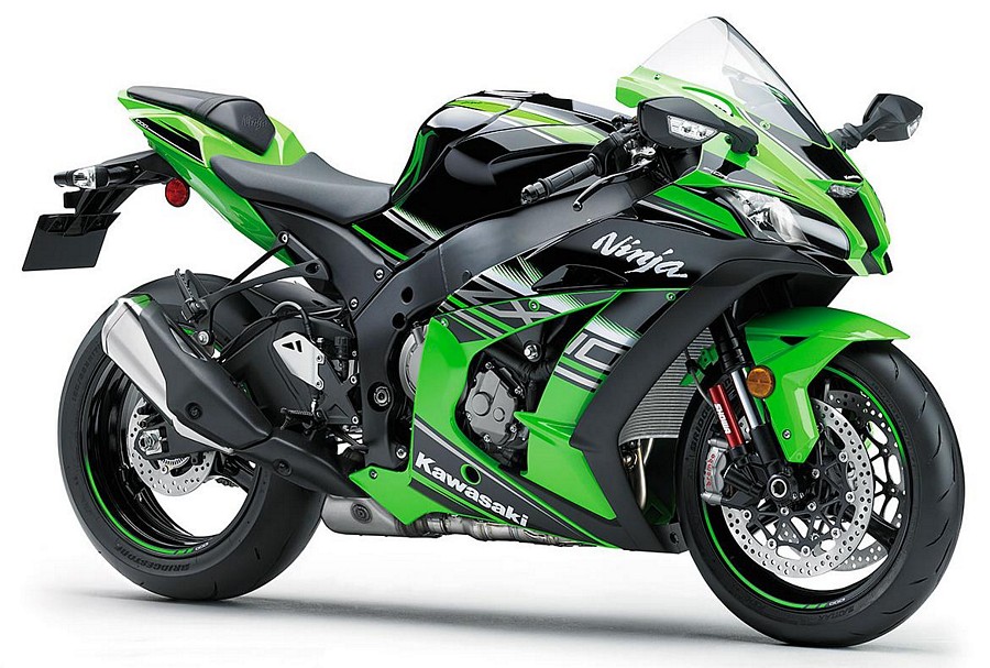 Kawasaki zx10r 2016 green complete sticker set