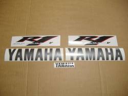 Yamaha YZF R1 2004 RN12 red decal set