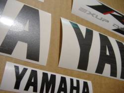 Yamaha YZF-R1 2004 5vy red logo graphics
