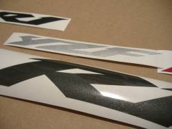 Yamaha R1 2002 silver grey replacement decals set