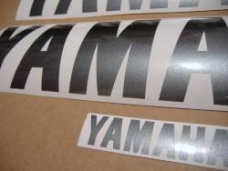 Yamaha R1 2002 silver grey replacement sticker set