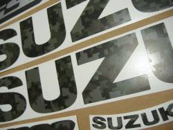 Suzuki gsxr 1000 camouflage military stickers kit