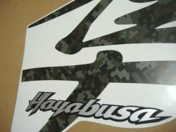 Suzuki Hayabusa 1300 camouflage army decals kit 2001