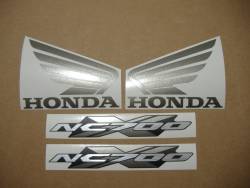 Honda NC700X 2013 silver decals set