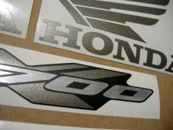 Honda NC700XA 2013 white decal set