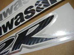 Kawasaki ZX12R Ninja carbon fiber sticker kit