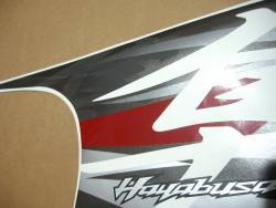 Suzuki Hayabusa 2012 black labels graphics