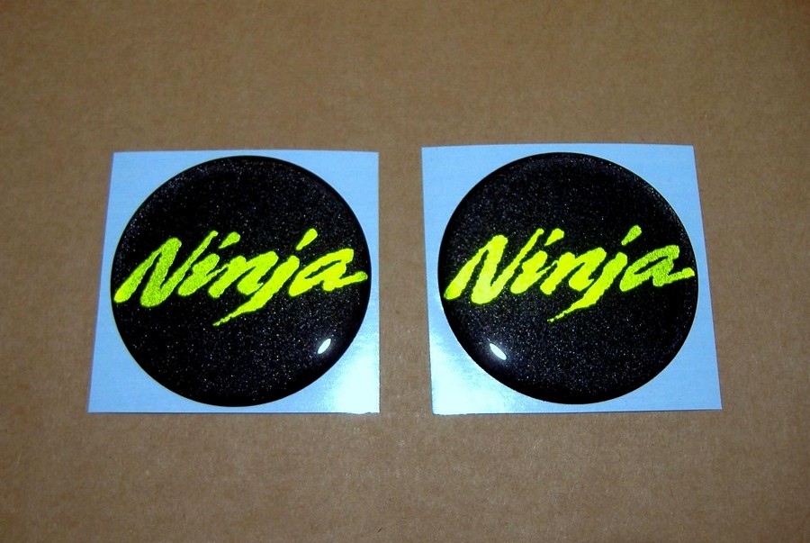 Kawasaki Ninja 3D emblems and stickers