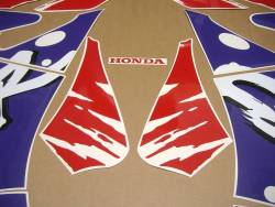 Honda Fireblade SC28 1992 white stickers set