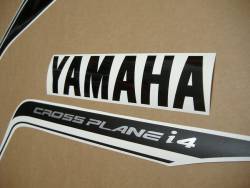 Yamaha R1 14b 2014 red full decals kit