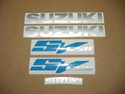 Suzuki SV 650 2003 K3 blue decals kit 