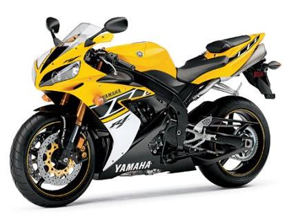 Yamaha R1 2006 RN12 yellow graphics kit